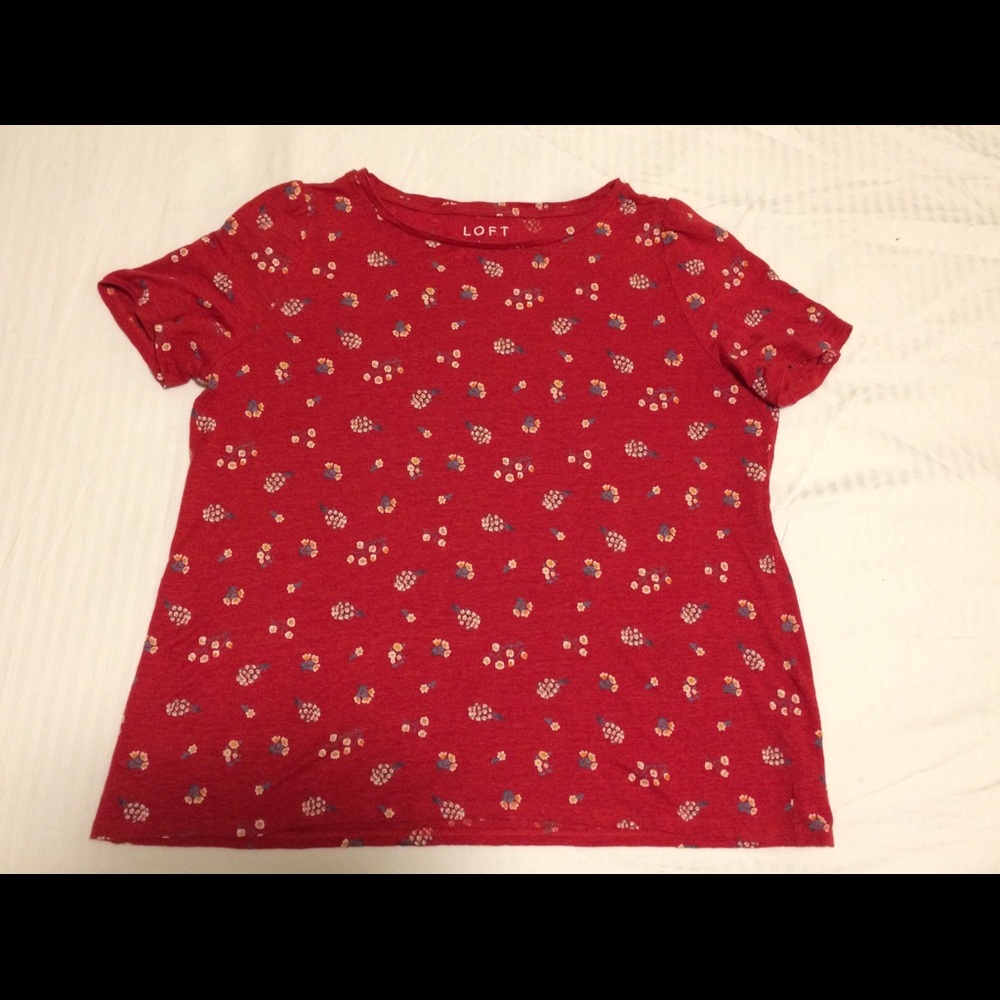Brand new Loft printed t-shirt